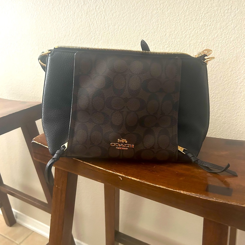 Like New Brown Coach Tote Bag Only Used Once!!!